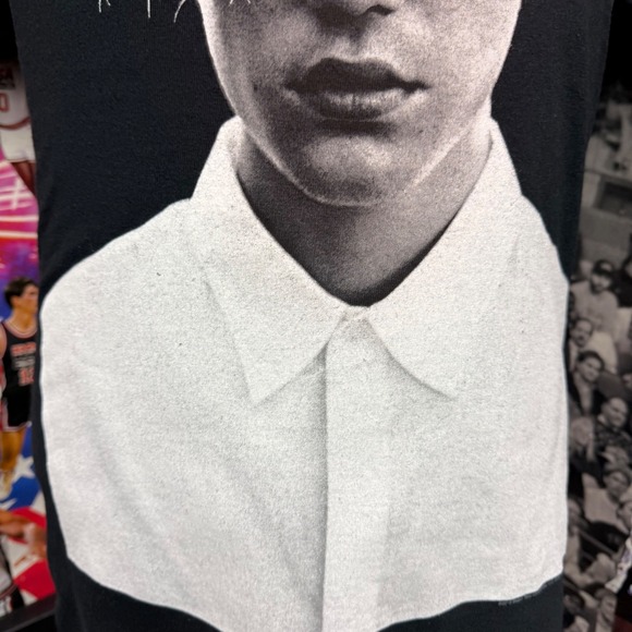 Justin Bieber Purpose Tour Black T-Shirt Mens Concert Music Graphic Sz Small - Picture 3 of 6